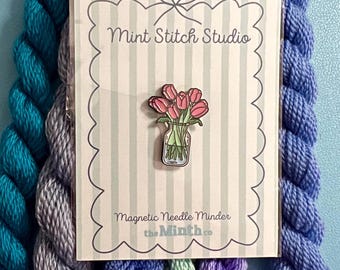 Needle Minder Tulipes | Accessoires de couture | Accessoires pour broderie et point de croix