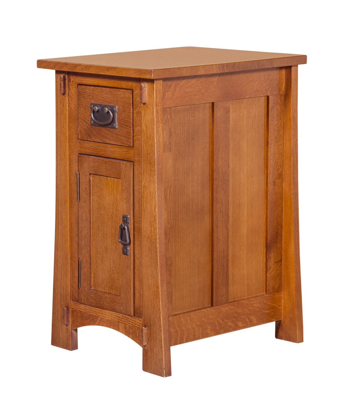 Mission Solid Quarter Sawn Oak 1 door 1drawer Nightstand / Etsy