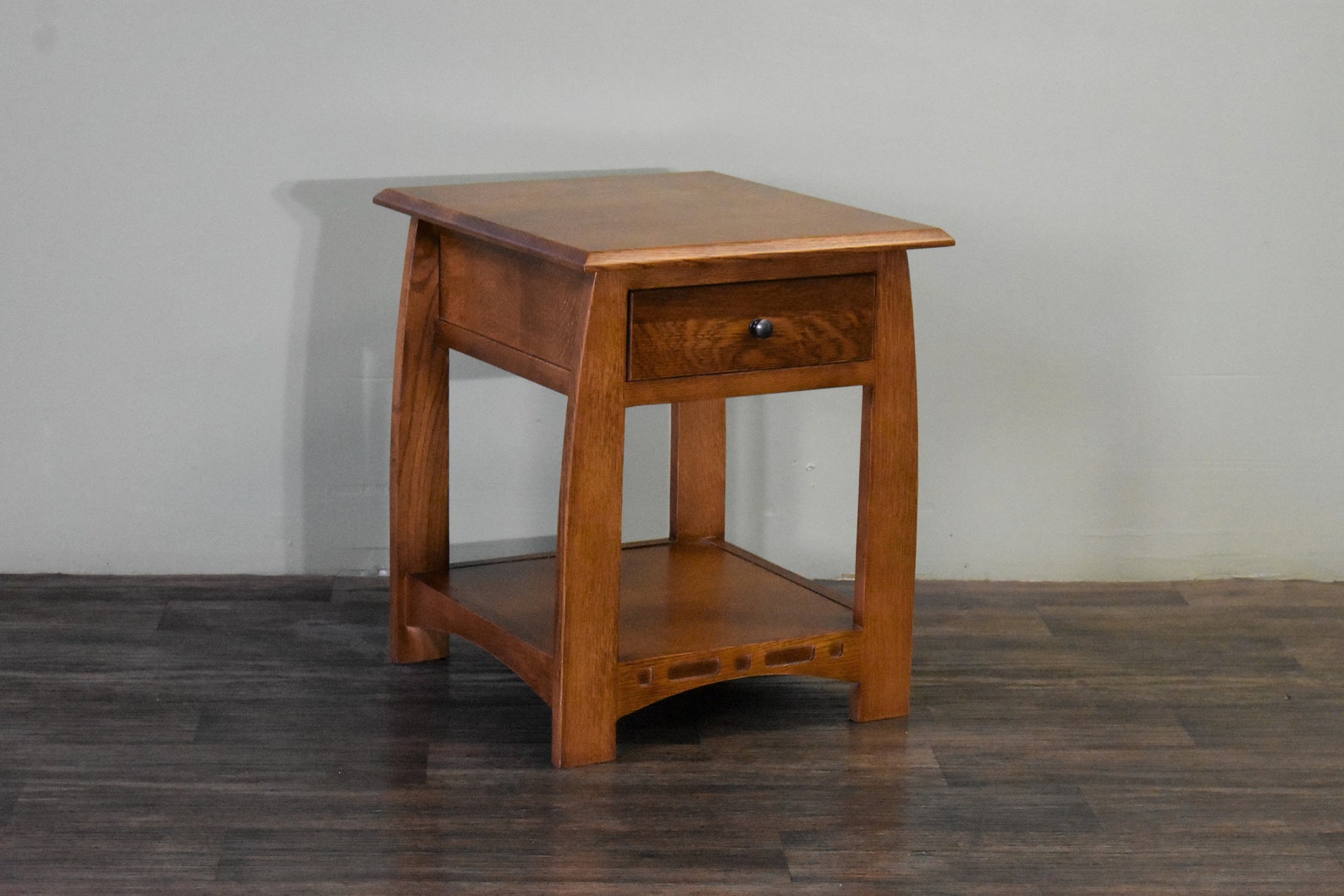 Pair of Mission Solid Quarter Sawn Oak Living Room End Table Etsy