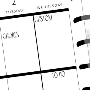 Custom Script Planner Stickers: To Do, Chores (22 Stickers)