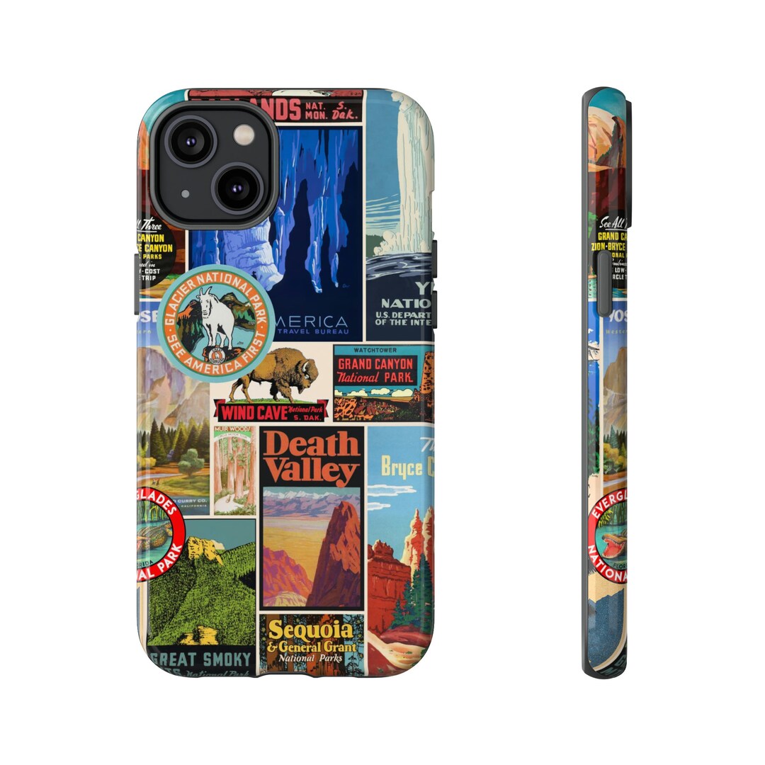 National Parks Phone Case, Camping Phone Case for Iphone, Galaxy