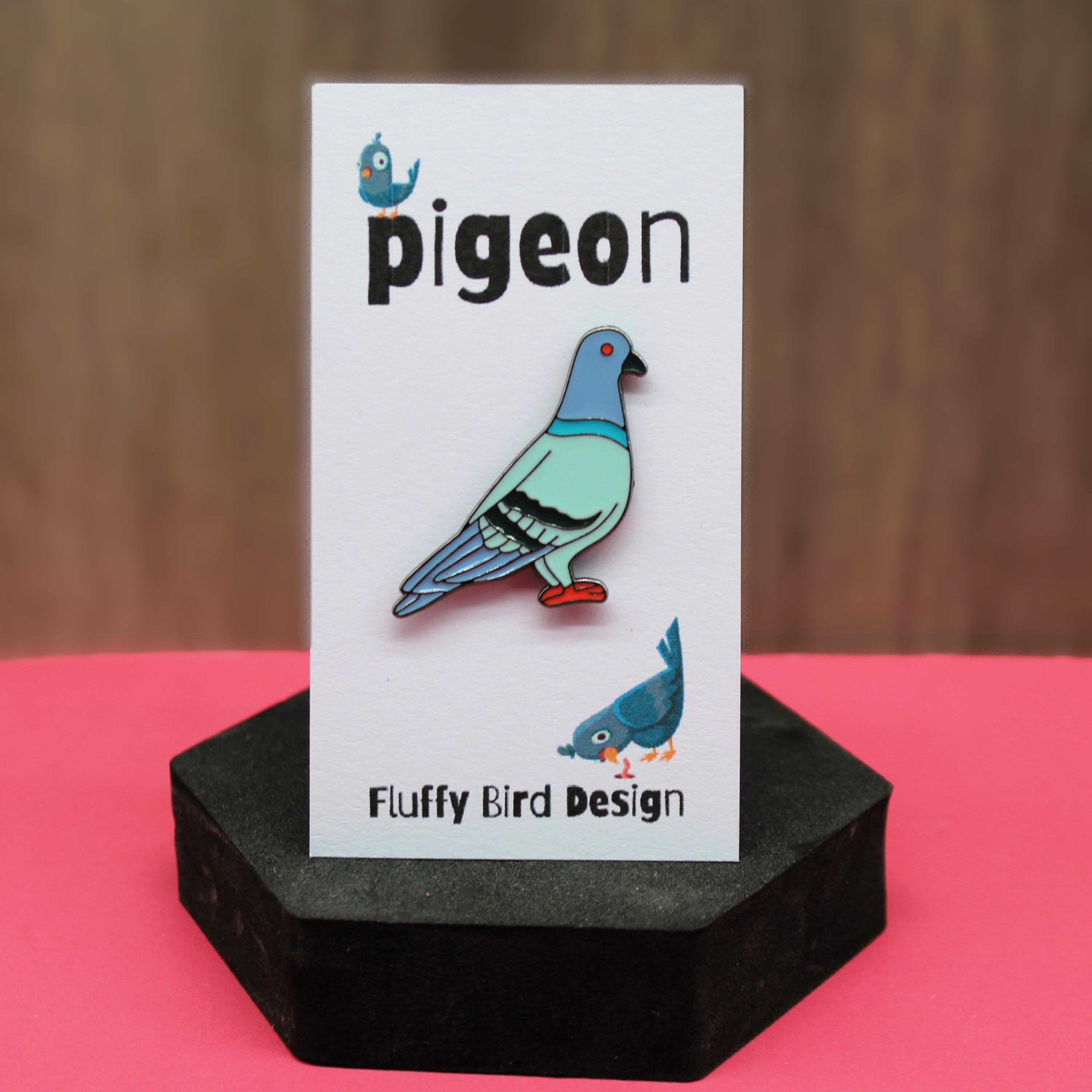 Pigeon Brooch UK