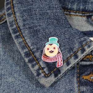 Cute Penguin Pin | Enamel Lapel Pin | Kawaii Penguin Giftge