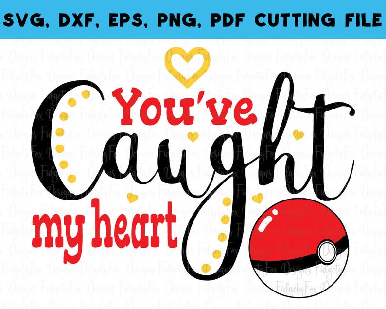 Pokemon Valentine SVG Pokemon DXF EPS Pdf Png Cut File for | Etsy