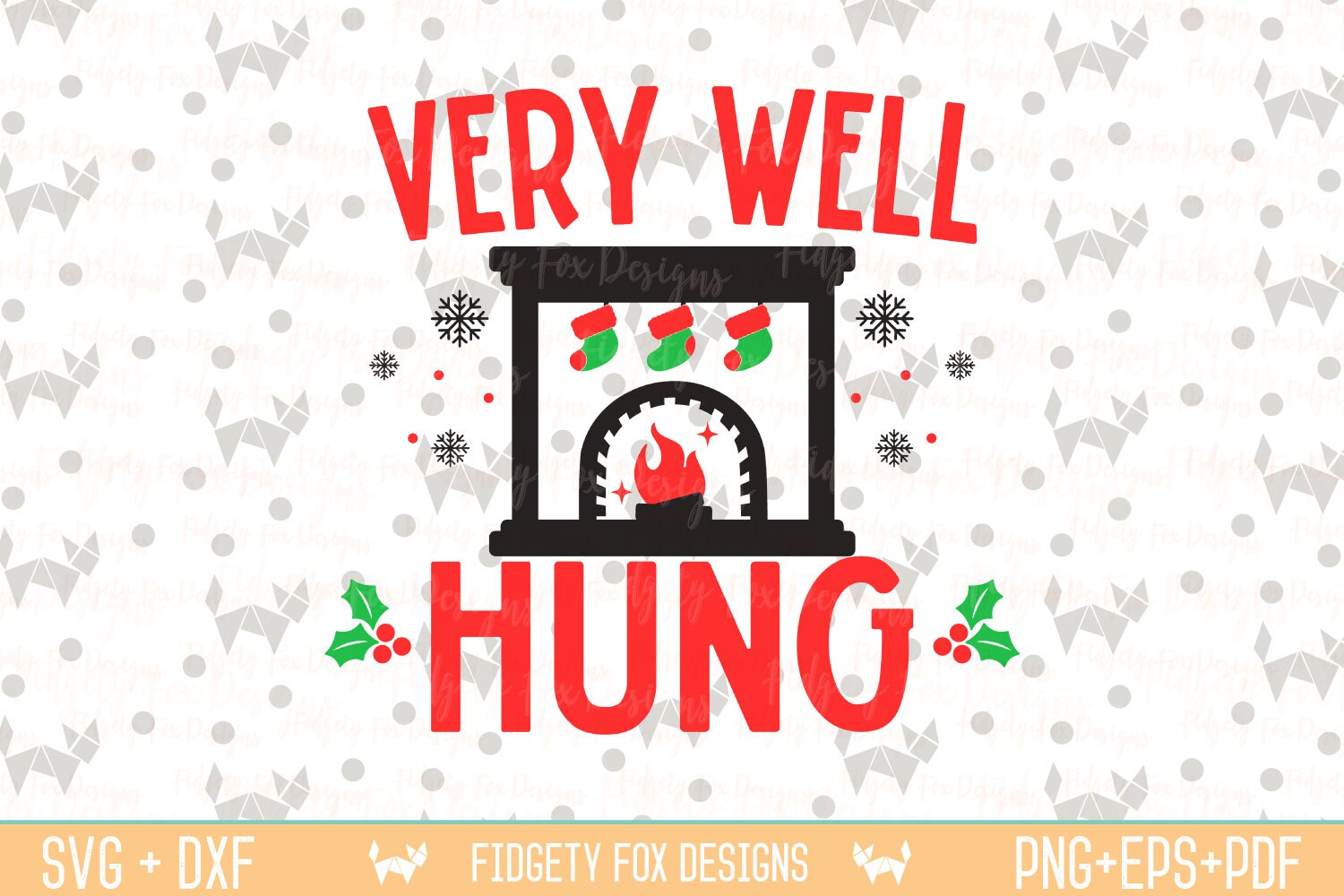 Download Well Hung Svg DXF EPS Adult Christmas pun Files for ...