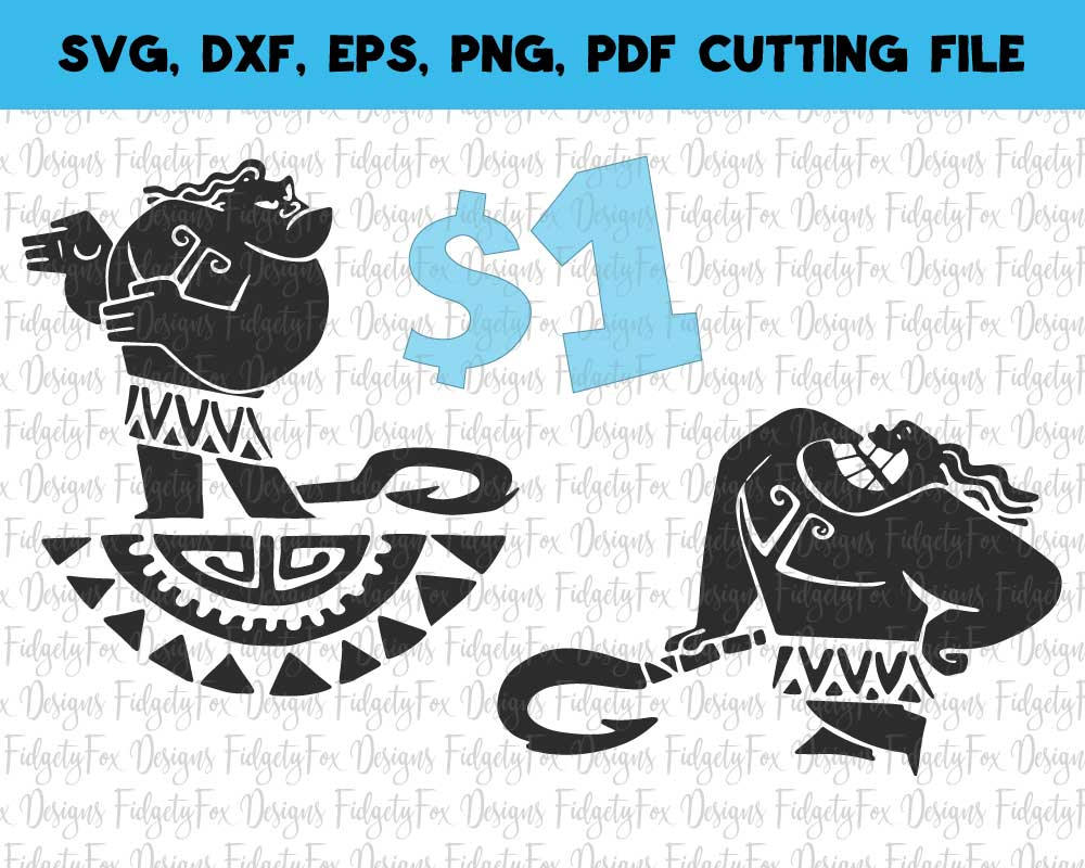 Maui Moana Svg File Maui svg Bundle DXF Eps Pdf Png