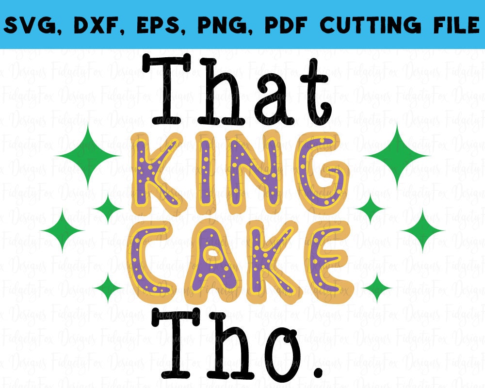Download Mardi Gras Svg King Cake Clipart Dxf Eps Pdf Png Etsy