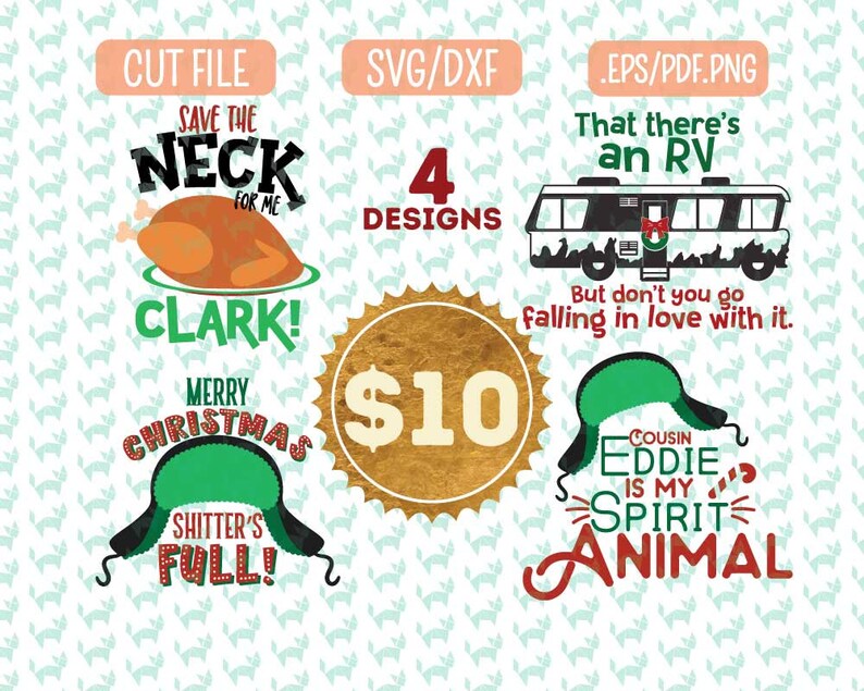 Download Christmas Rv SVG DXF EPS png Files for Cutting Machines | Etsy