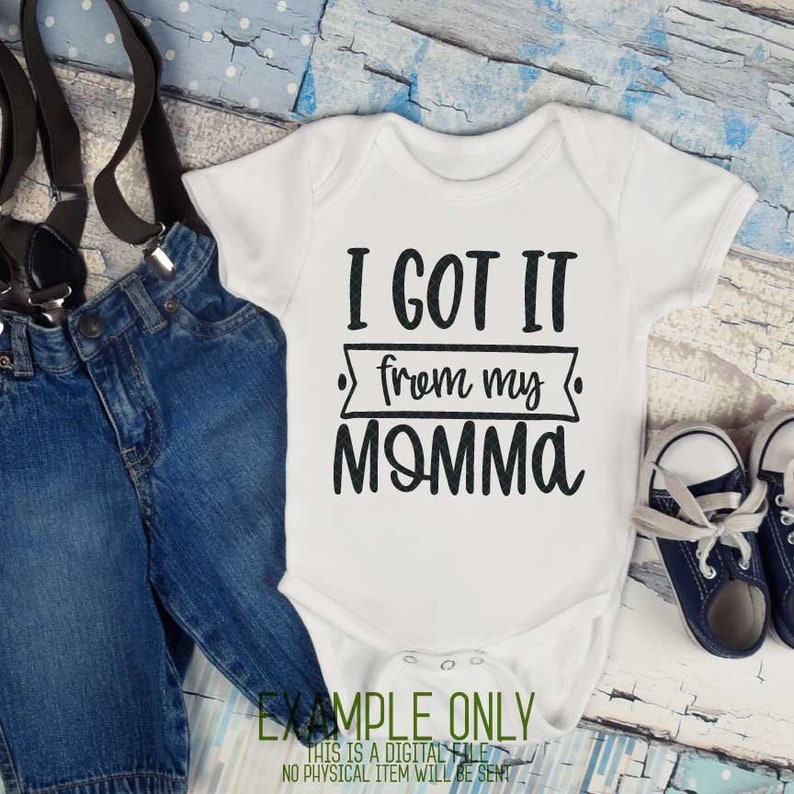 Download My momma Svg Dxf newborn svg Funny mom Shirt Cut files for | Etsy
