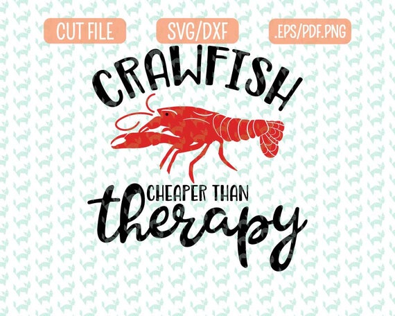 Crawfish SVG DXF EPS png Files for Cutting Machines Cameo or | Etsy