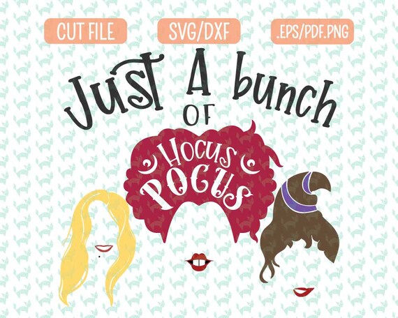 Hocus Pocus Svg Sanderson Schwestern Clipart Halloween Etsy