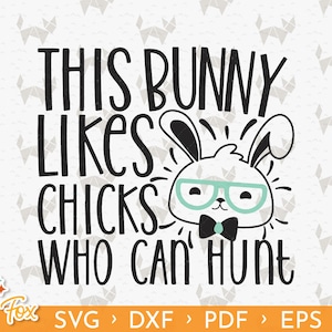 Hunting Chicks SVG, Easter Decorations, Easter Basket printables, Cutting file for Silhouette Camoe and Cricut, Easter bunny clipart