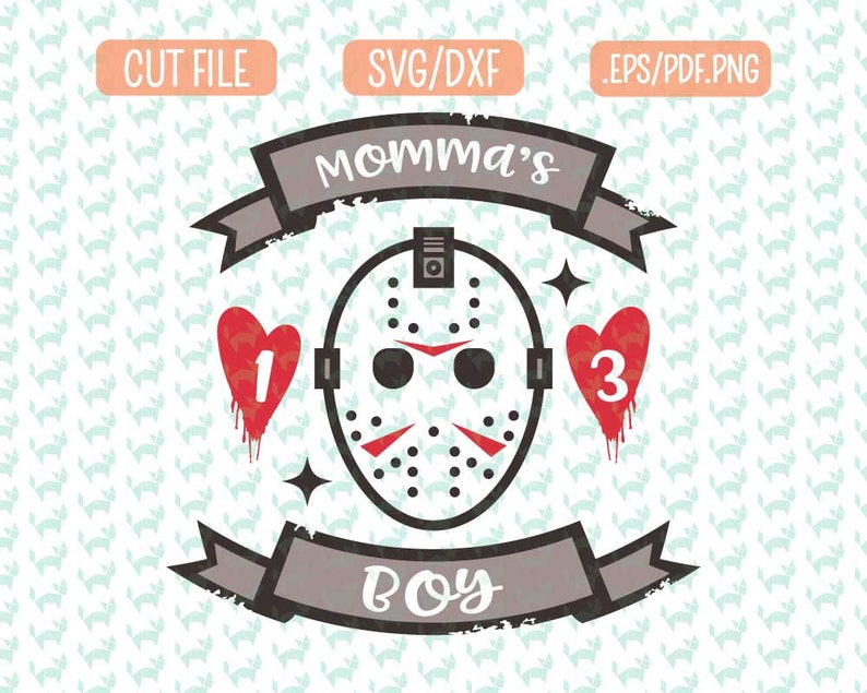 Download Mamas junge Freitag der 13 Svg Horror Clipart Jason | Etsy