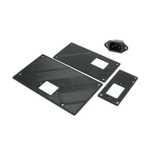 Placa de toma de CA C14 IEC para soportes de fuente de alimentación atx sfx o flex atx