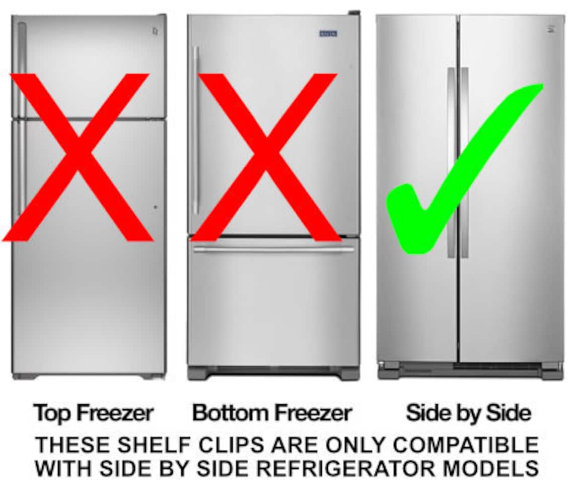 Maytag Refrigerator Door Shelf Replacement Hook Pair Etsy