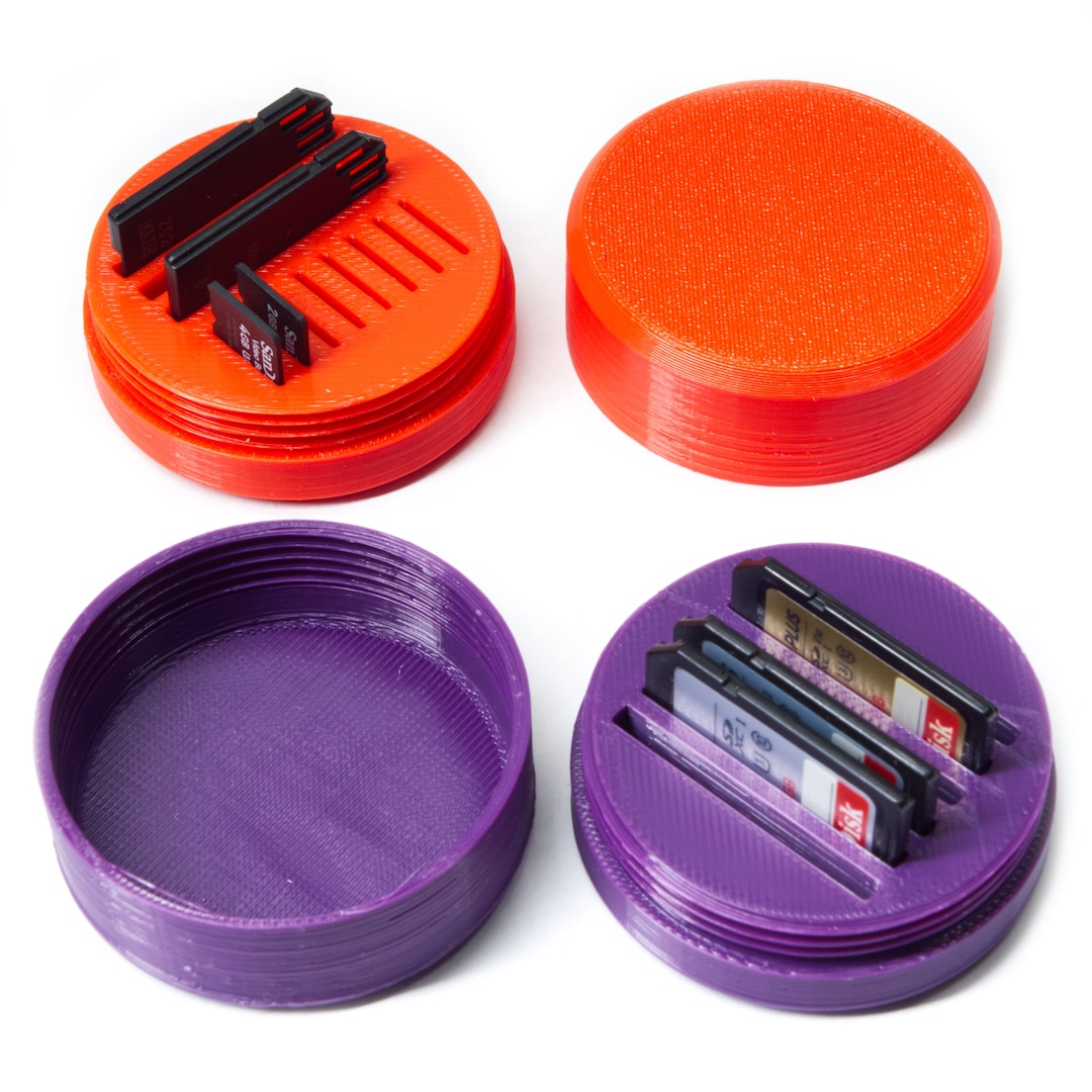 Portable SD / Micro SD Card Holder Etsy