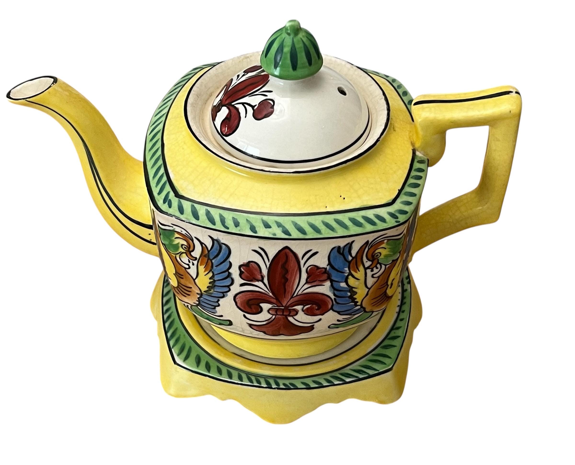 Vintage Takito TT Teapot With Base - Etsy