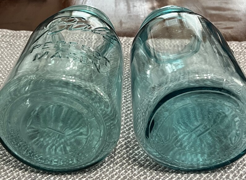 TWO 19231933 Ball Mason Canning Jars Mold Error Etsy