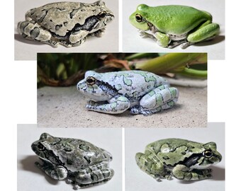 Vivid Arts Frosch Auf Lilienblock – Kunstharz-Dekofigur Für Garten Oder Haus, 19x19x8,3 Cm