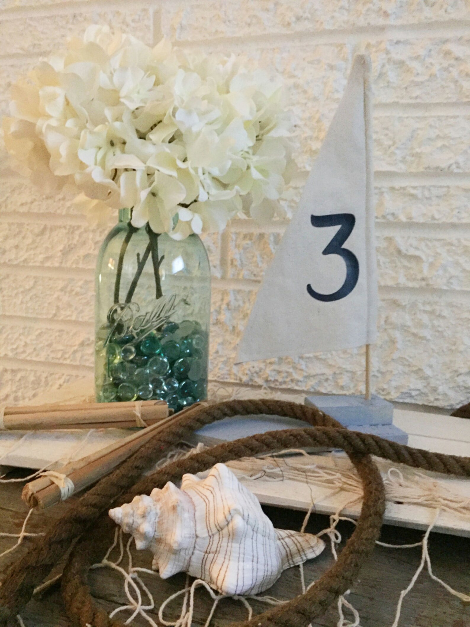 sailboat table numbers