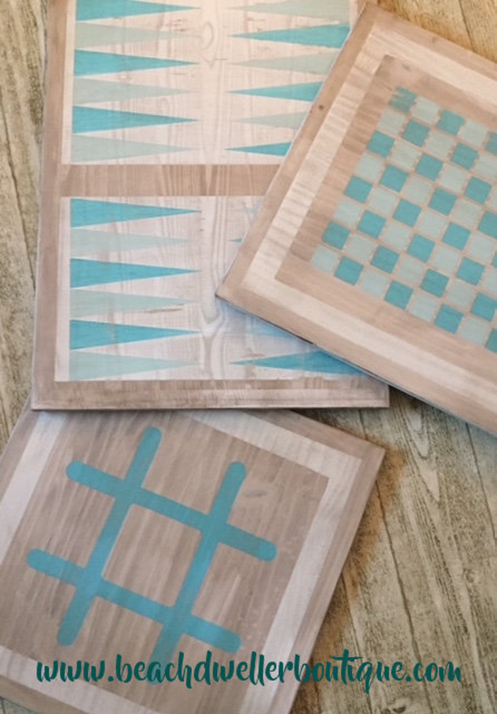 Nautical Wall Hanging Game Board Family Game Set Backgammon Etsy