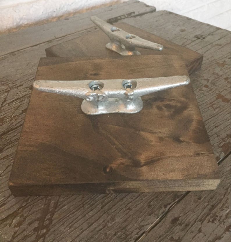 Nautical Towel Clothing Rack Boat Dock Cleat Towel and Etsy