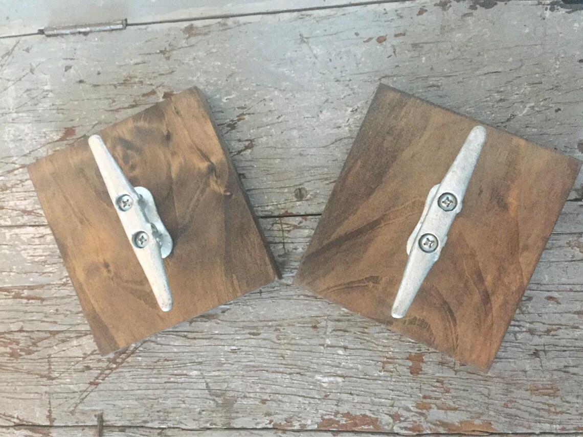 Nautical Towel Clothing Rack Boat Dock Cleat Towel and Etsy