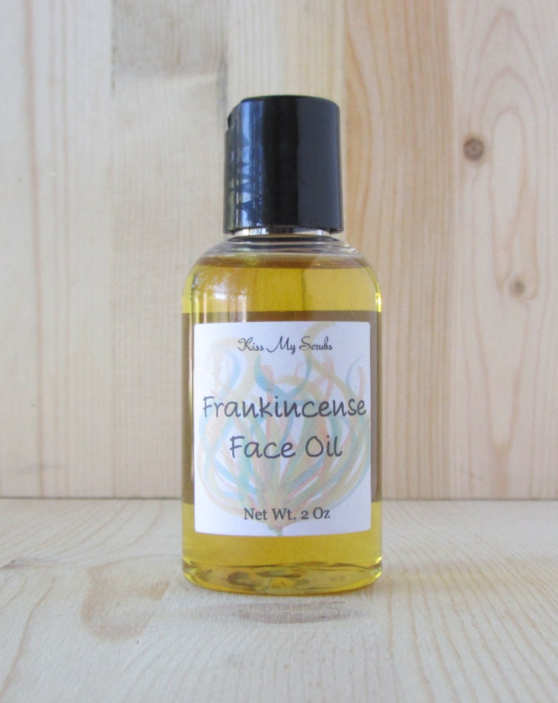 Frankincense Face Oil Vegan Natural Skincare Facial Care Etsy