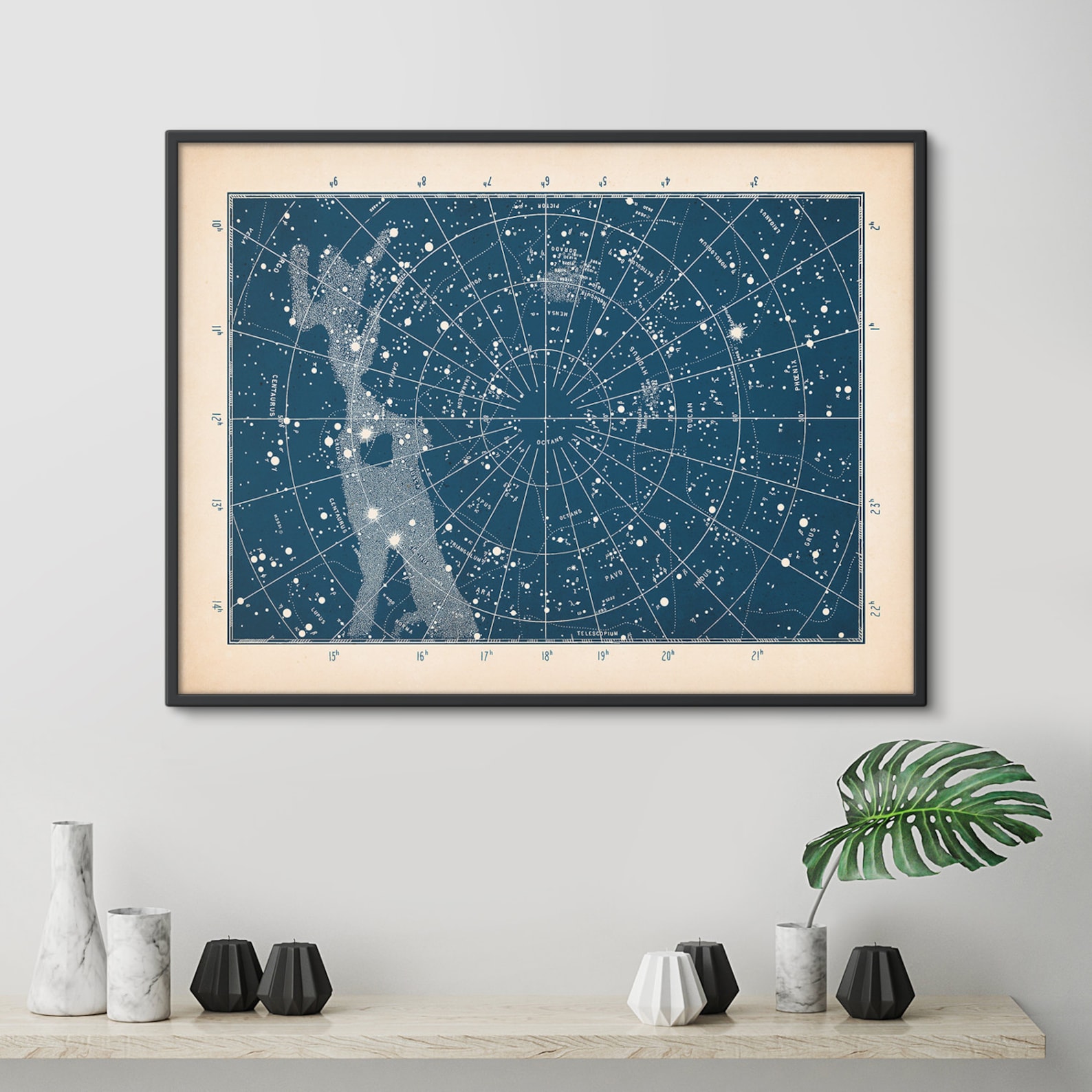 Star Map, Star Chart, Constellation Print, Constellation Map ...