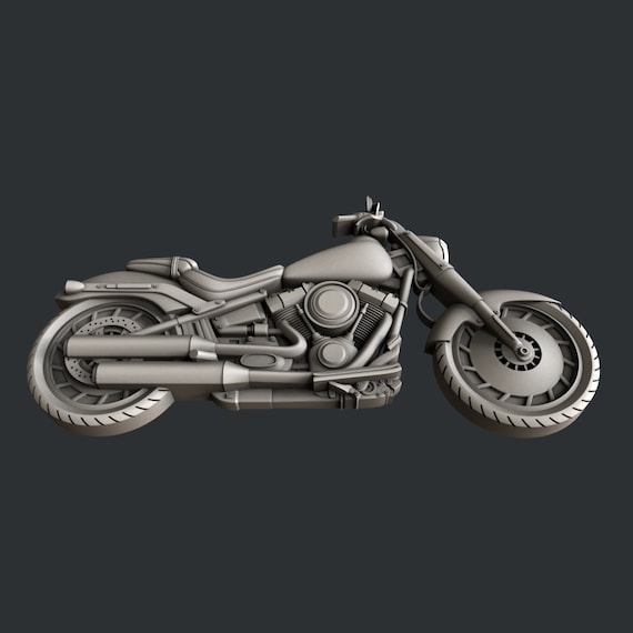 Datei STL 4MFoundry modifiziertes Motorrad-Kotflügel vorne・Modell für  3D-Druck zum herunterladen・Cults