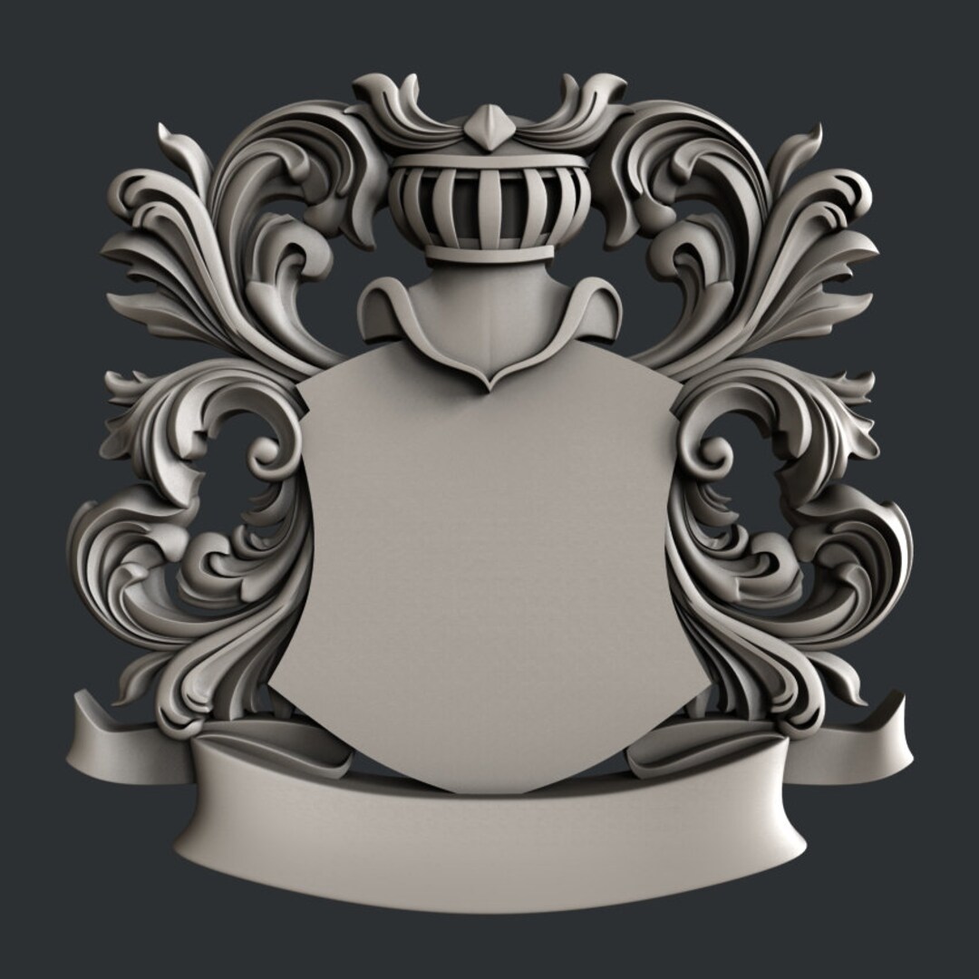 STL file Atlanta Coat of Arms・Model to download and 3D print・Cults