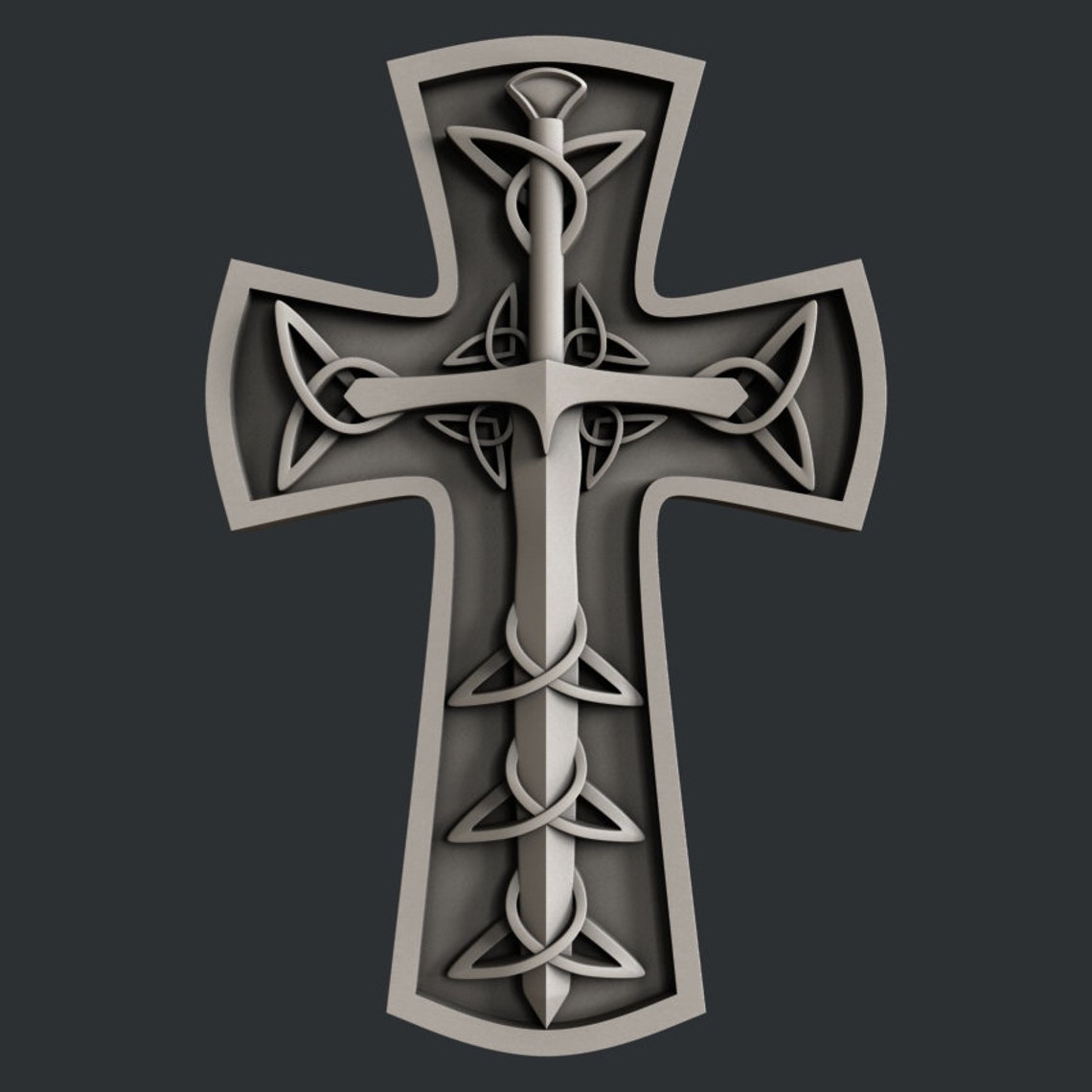 Кельтский крест фон