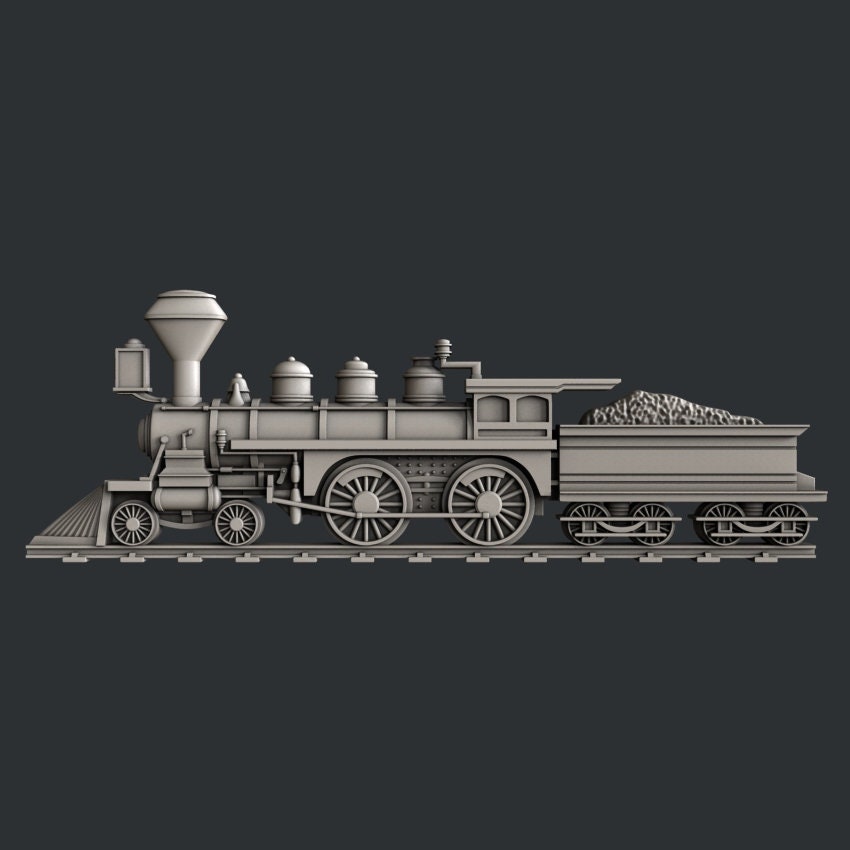 Steam Locomotive by Martin, Download free STL model