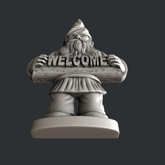 STL file VALENTINE GNOME with Heart - Crex・3D printer model to  download・Cults