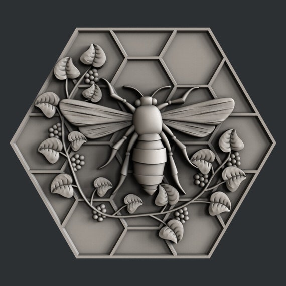 3d STL Models for CNC Bee - Etsy