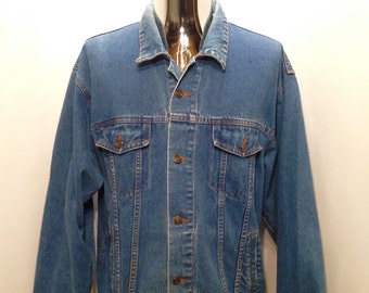 Blue jean jacket | Etsy