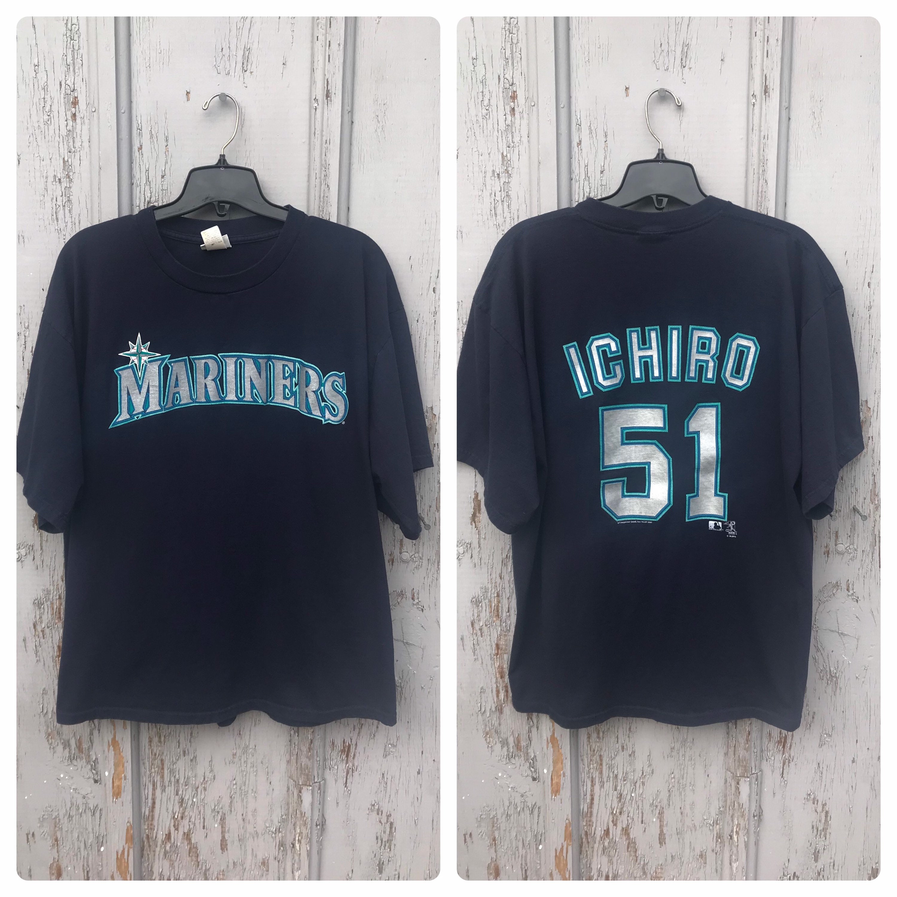 2001 MARINERS Jersey Shirt / Vintage MLB Baseball Seattle 