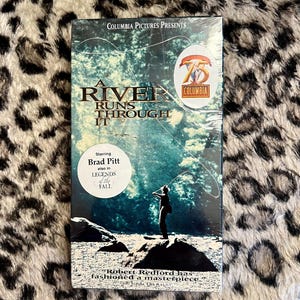 1992 SEALED A River Runs Through It VHS Tape Movie Brad Pitt Drama