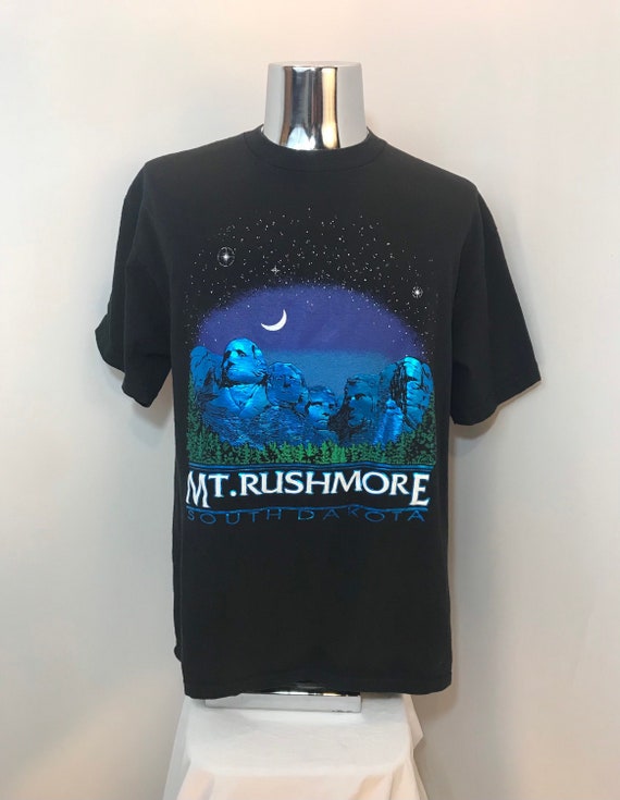 90s Mt RUSHMORE Shirt / Vintage SOUTH DAKOTA Presi