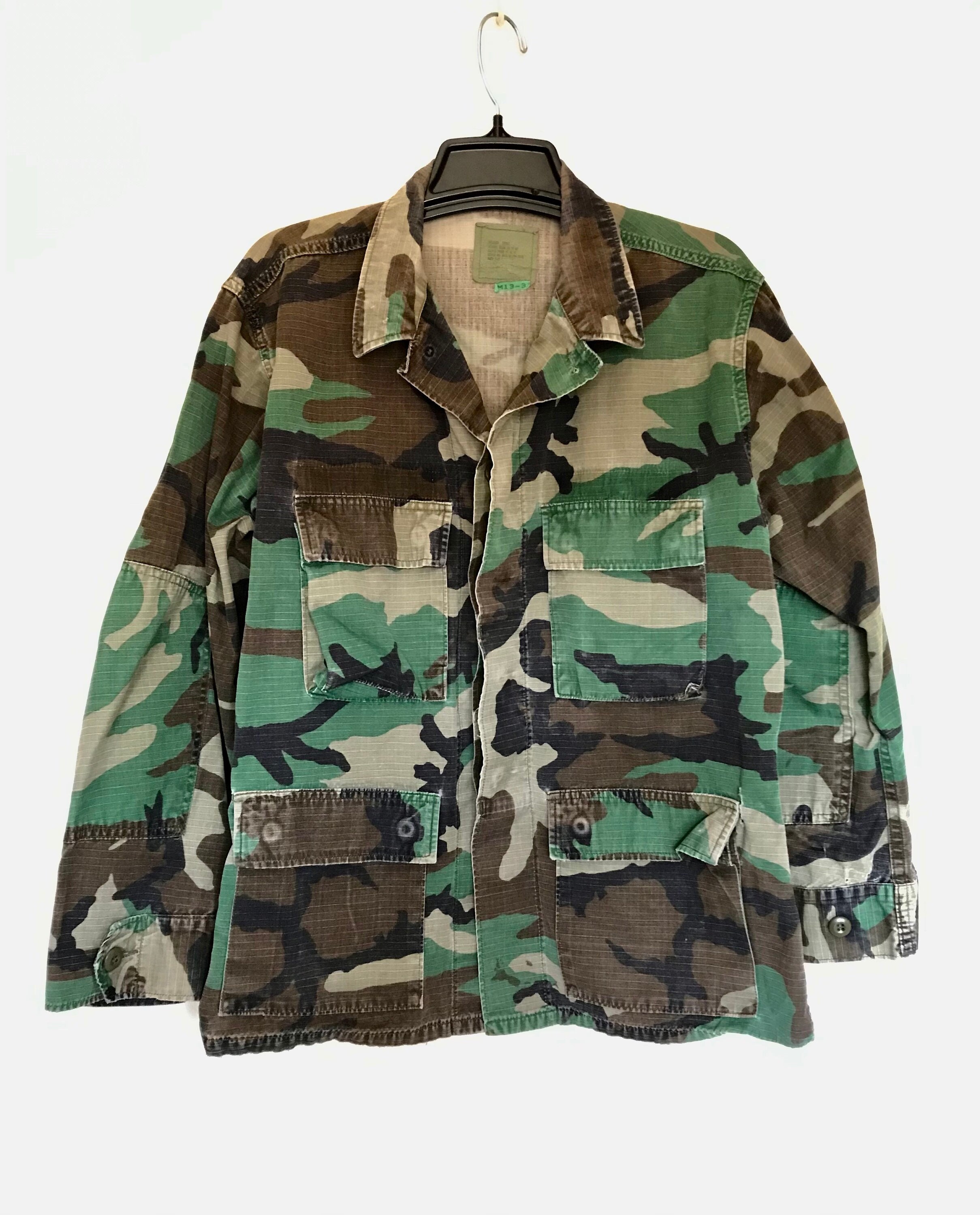 Woodland Camo Jacket - Etsy Hong Kong