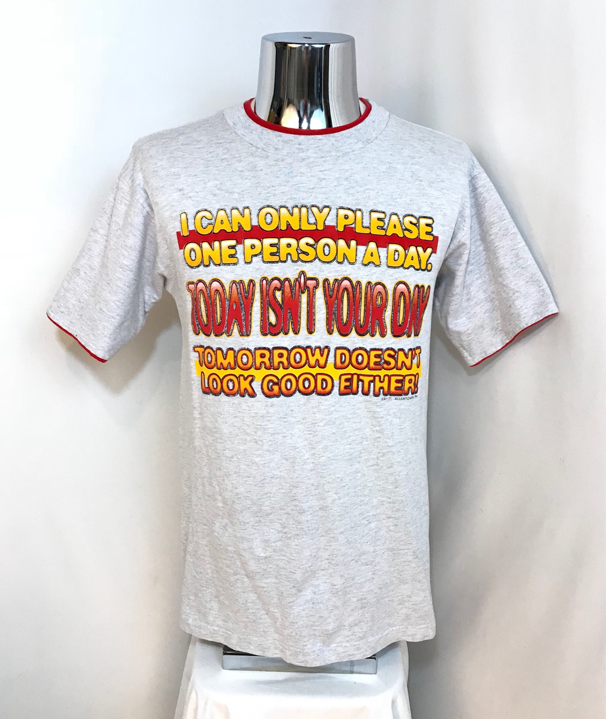 超希少 90s FUNNY FARM ONE DOLLAR T-SHIRTS Funny Whimsical Farm 
