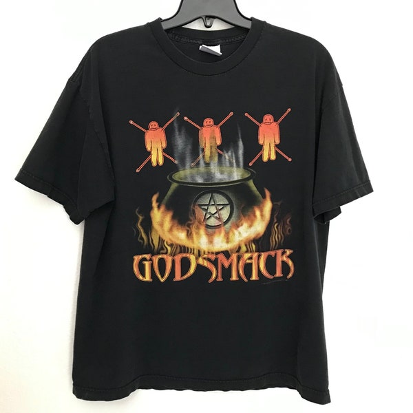1999 GODSMACK Shirt / Vintage 2001 Concert Tour AUTHENTIC Shirt Size XL