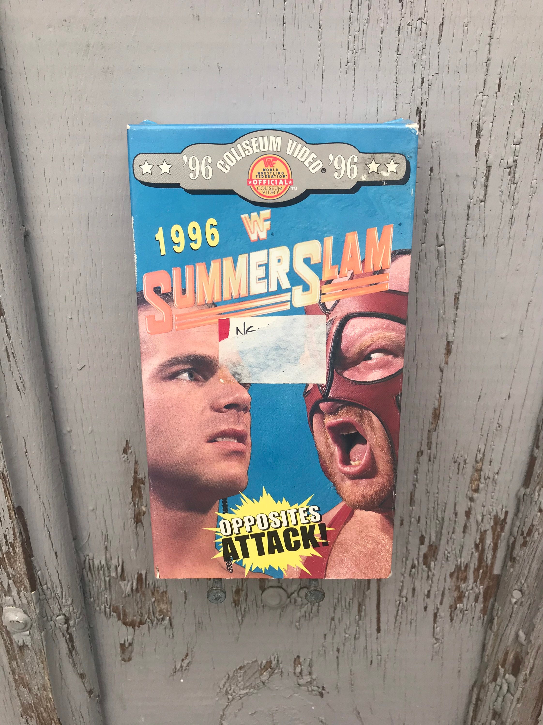 1996 WWF Summerslam VHS Vintage World Wrestling Federation Video