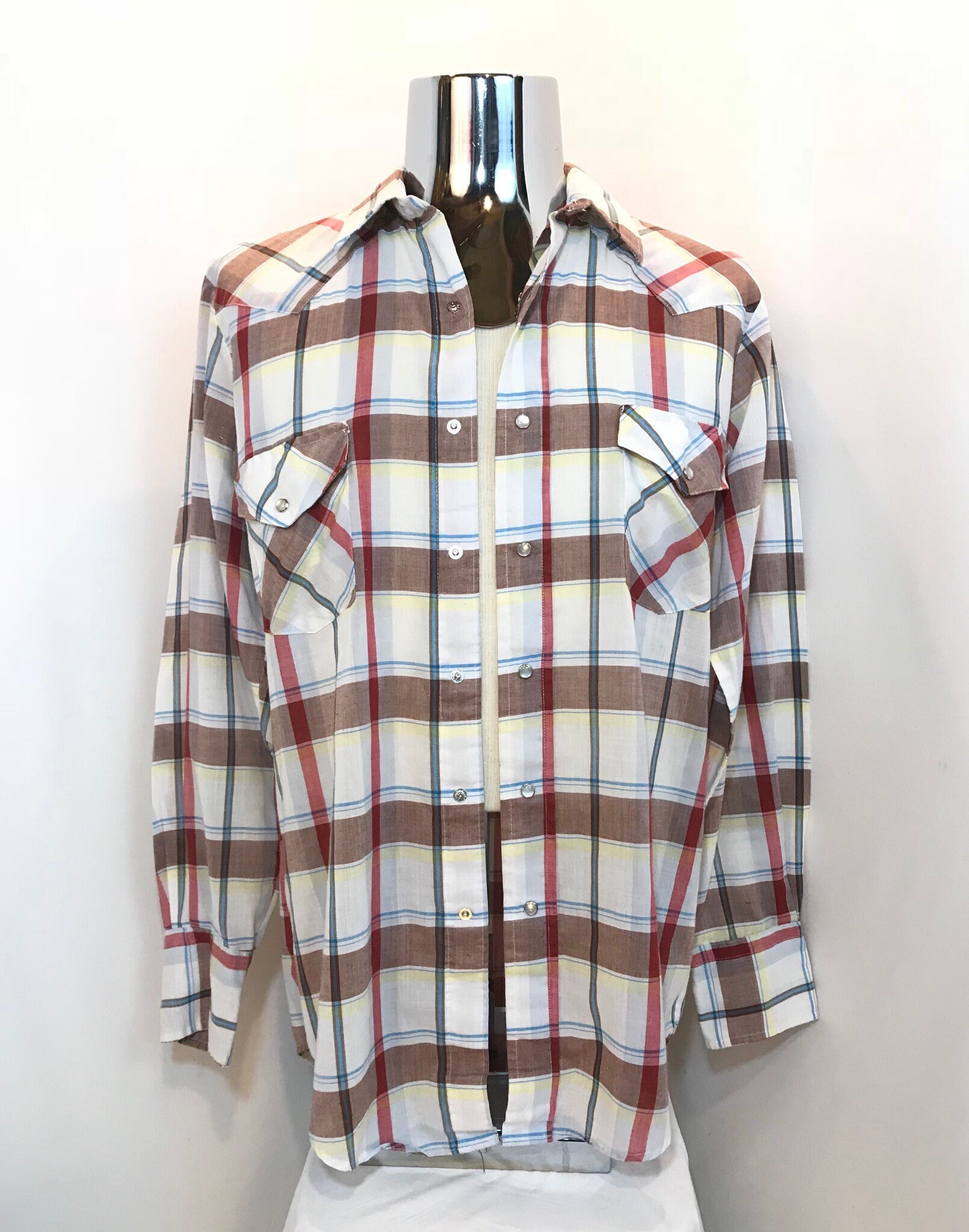 80s cowboy shirts Clearance