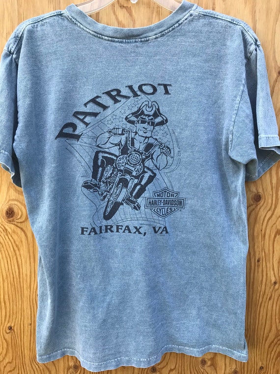1999 HARLEY Davidson Shirt / Vintage Fairfax, Vir… - image 7