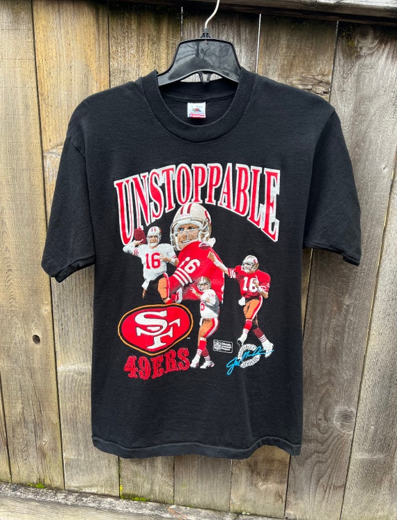 1989 Joe Montana Shirt / Vintage NFL Football San 