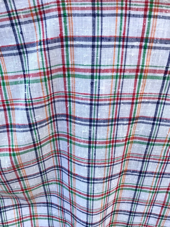 60s/70s LEVIS Plaid Shirt / Vintage Levis For GAL… - image 2