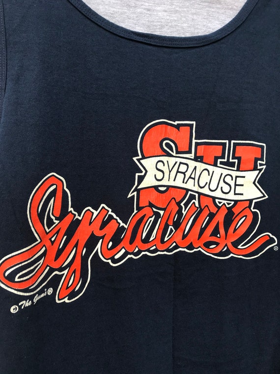 90s SYRACUSE Tank Top T Shirt / Retro The Game Sy… - image 3