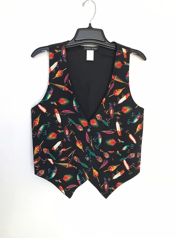 vintage fishing vest Gem