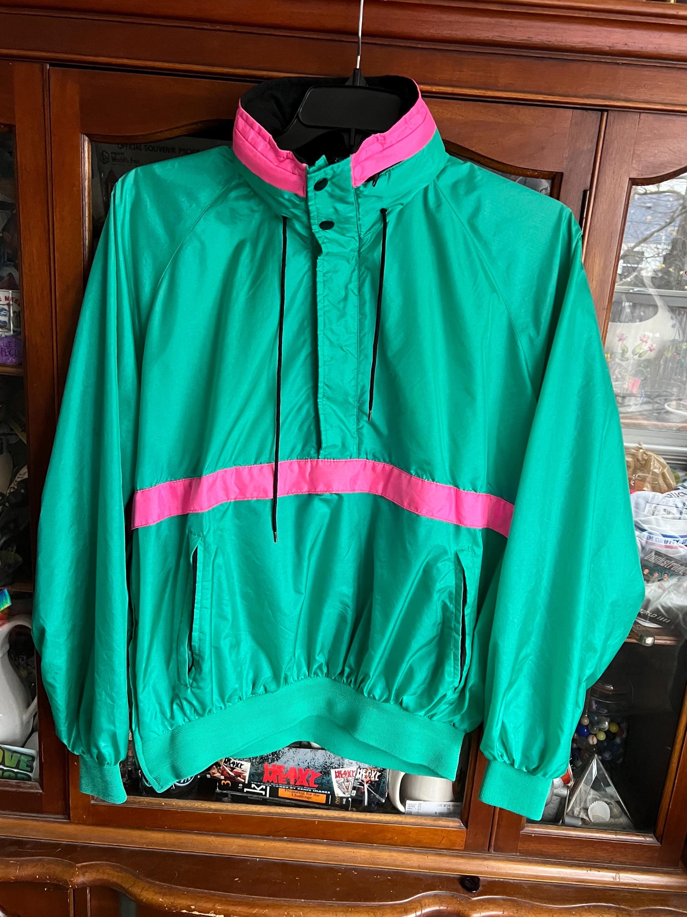 80s HOTSTUF Windbreaker / Vintage Lightweight Skiing Hiking